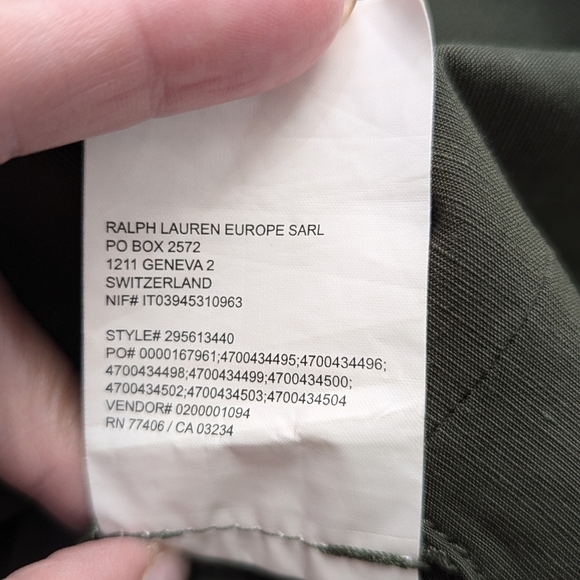 Club Monaco Olive Green Midi Skirt High Waist Linen Blend Size 8 Pockets - Picture 12 of 16